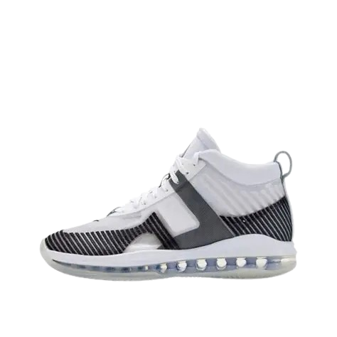 Authenticated John Elliott x Nike LeBron Icon QS, style AQ0114-100, sz 12. Front view.