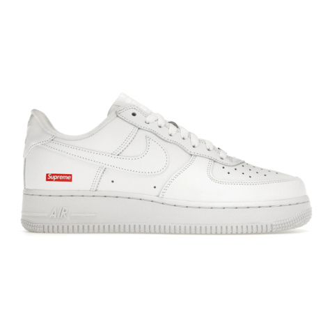Nike Air Force 1 Low Supreme White CU9225-100 - authenticated by H4YF