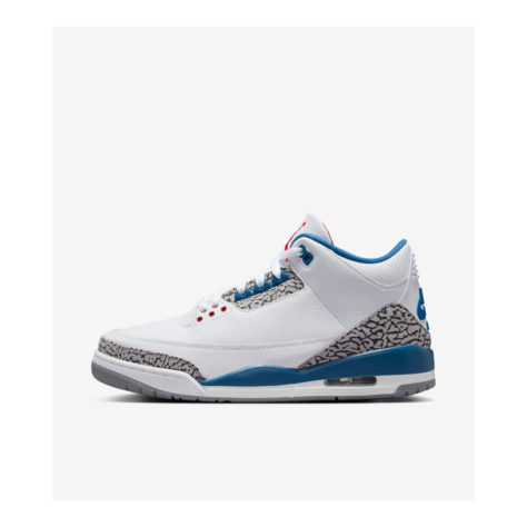 Jordan 3 Retro "True Blue" Little Kids' DM0966-104 - authenticated by H4YF