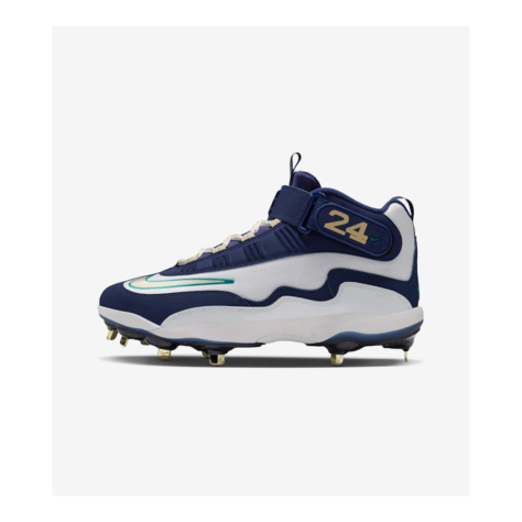 Nike Griffey 1 Metal "Hall of Fame" Baseball Cleats IX6205-100 - authenticated by H4YF