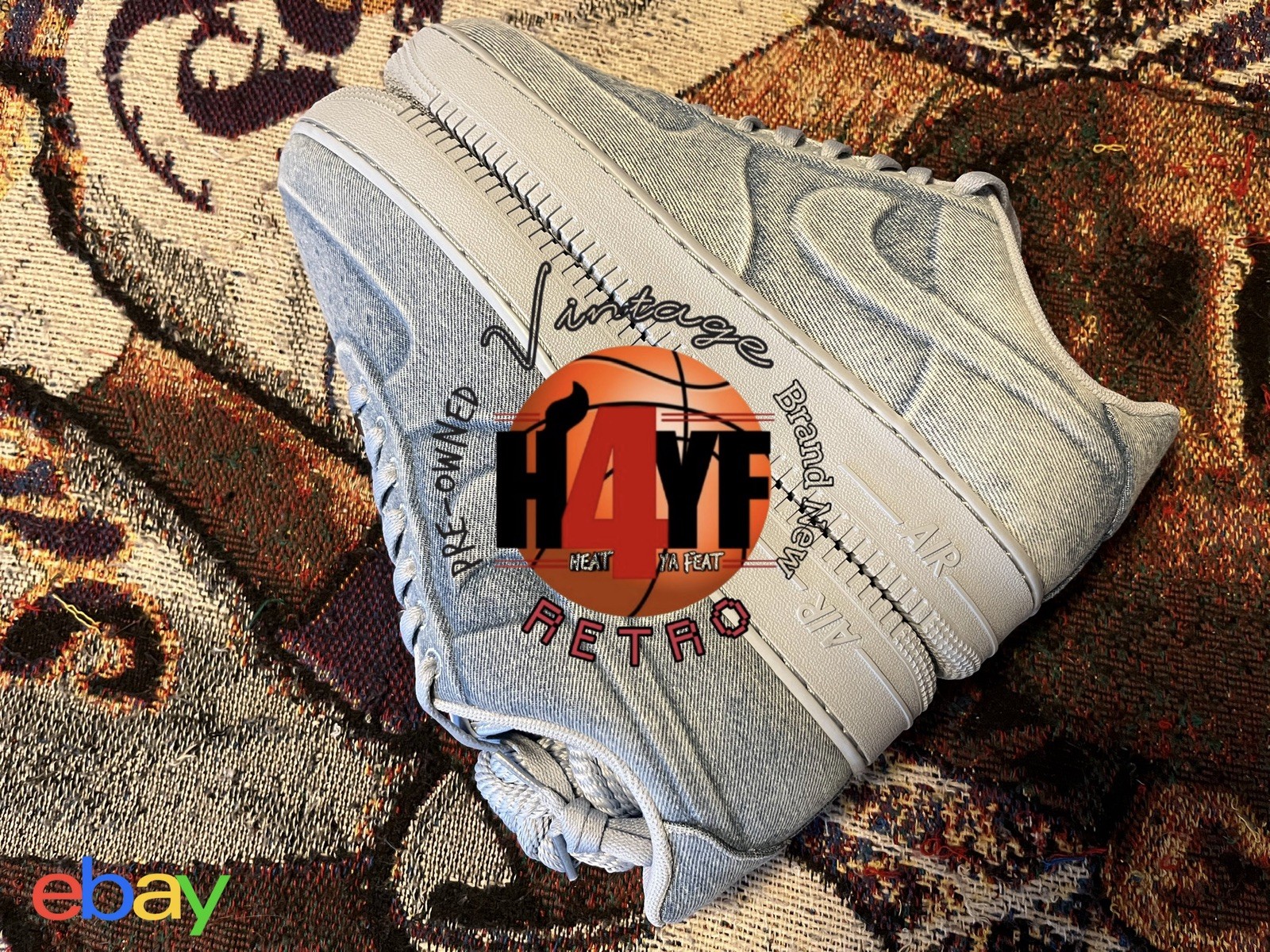 AF-1 x Ja Morant “Denim” Sz 12