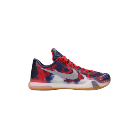 Nike Kobe 10 “USA” — University Red/Reflect Silver-Photo Blue (705317-604)