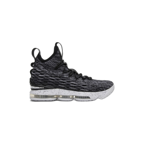 Nike LeBron 15 “Ashes” — Black/White-White (897648-002)