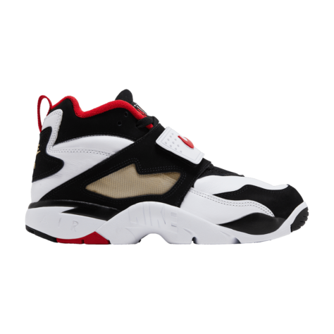 Nike Air Diamond Turf "49ers" 2017 — White/Black-Sport Red (309434-105)