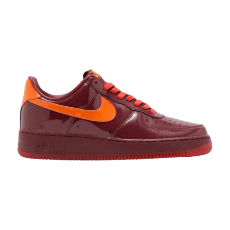 Nike Air Force 1 Low 'Patent Leather Dark Team Red'