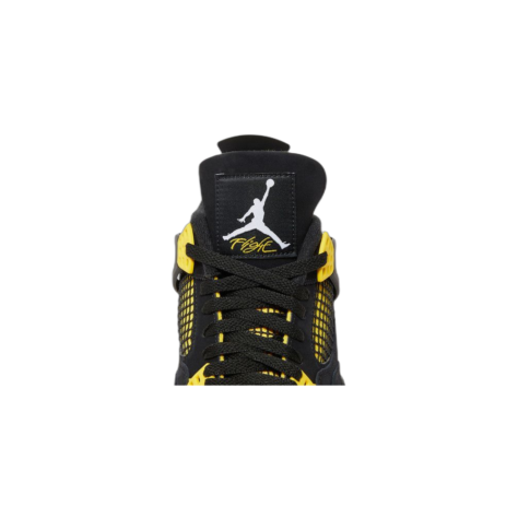 Air Jordan 4 “Thunder” — Black/Tour Yellow (DH6927-017)