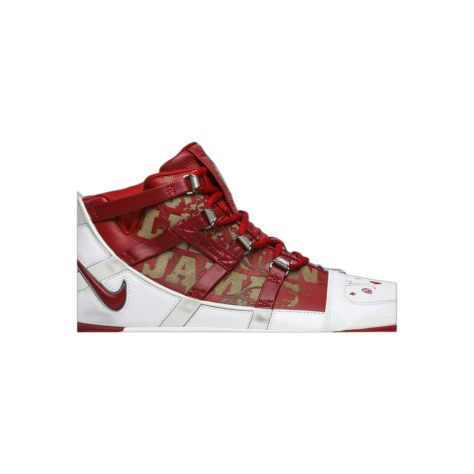 Nike Lebron Zoom 3 — White/Varsity Red-Chrome (312147-163)
