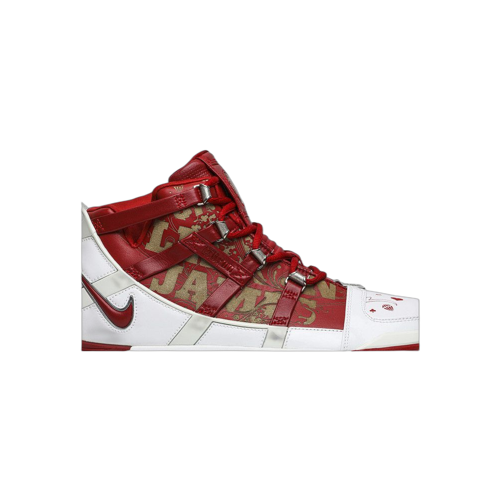 Nike Lebron Zoom 3 — White/Varsity Red-Chrome (312147-163)