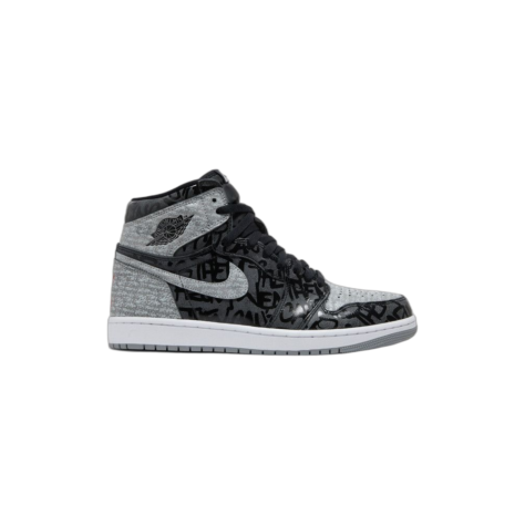 Air Jordan 1 High OG “Rebellionaire” — Black/White-Particle Grey (555088-036)