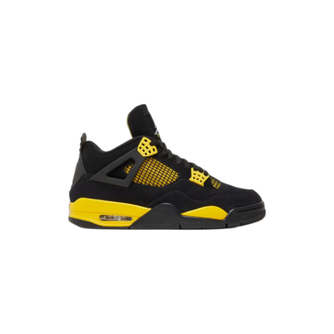 Air Jordan 4 “Thunder” — Black/Tour Yellow (DH6927-017)