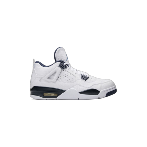Air Jordan 4 “Columbia” — White/Legend Blue-Midnight Navy (314254-107)