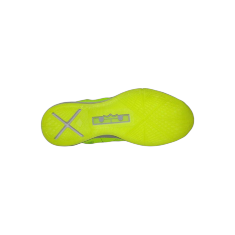 Nike LeBron X — Volt/Wolf Grey-Pure Platinum (541100-700)