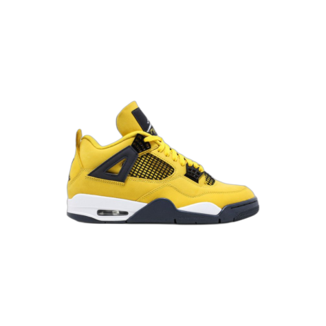 Air Jordan 4 “Lightning” — Tour Yellow/White-Dark Blue Grey (CT8527-700)