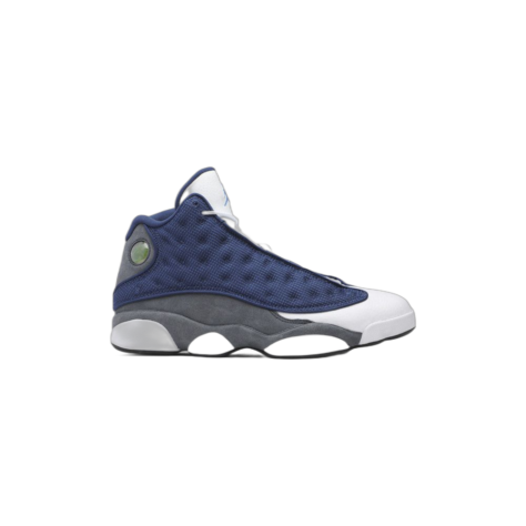 Air Jordan 13 “Flint” — Navy/Flint Grey-White-University Blue (414571-404)