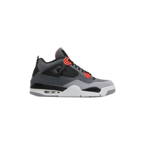 Air Jordan 4 “Infrared” — Dark Grey/Infrared 23-Black-Cement Grey (DH6927-061)