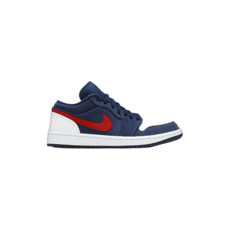 Air Jordan 1 Low — Midnight Navy/Gym Red-White (CZ8454-400)