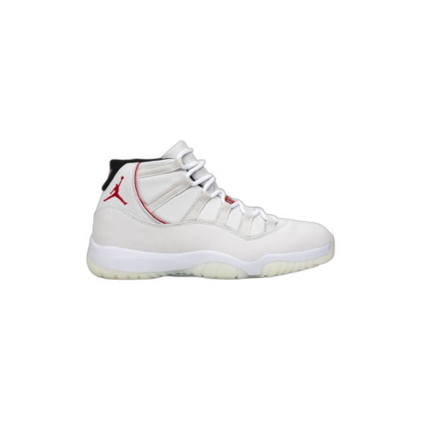 Air Jordan 11 — Platinum Tint/Sail-University Red (378037-016)