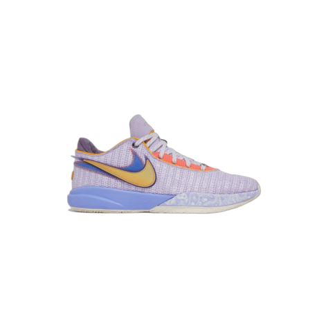 Nike LeBron 20 “Violet Frost” — Violet Frost/Metallic Gold-Purple Pulse (DJ5423-500)
