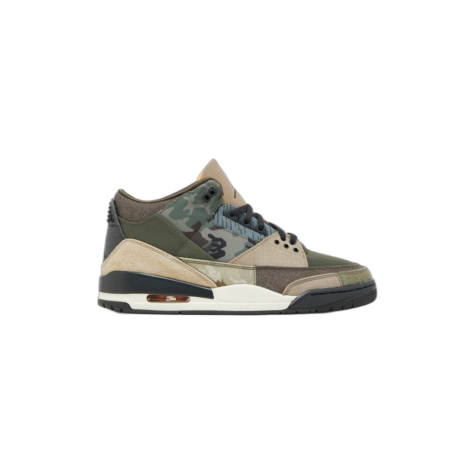 Air Jordan 3 “Patchwork” — Dark Hazel/Multi-Color (DO1830-200)