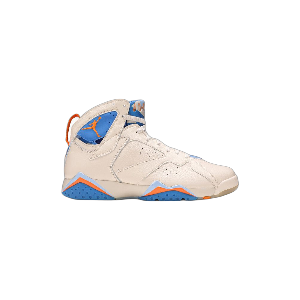 Air Jordan 7 — Pearl White/Bright Ceramic-Pacific Blue (304775-281)