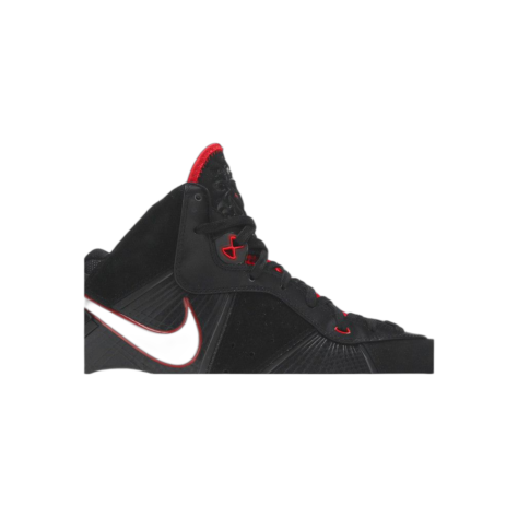 Nike LeBron 8 "Heat" — Black/White-Varsity Red (417098-002)