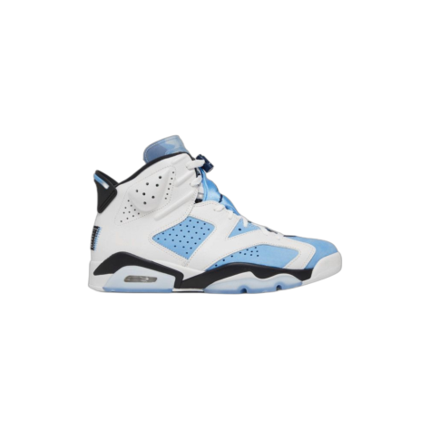 Air Jordan 6 “UNC” — University Blue/White-College Navy-Black (CT8529-410)