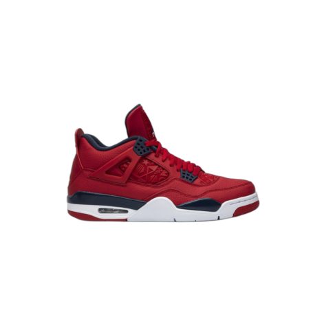 Air Jordan 4 SE “FIBA” — Gym Red/White-Metallic Gold-Obsidian (CI1184-617)