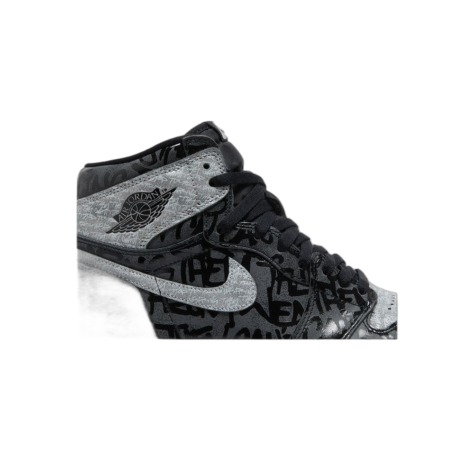 Air Jordan 1 High OG “Rebellionaire” — Black/White-Particle Grey (555088-036)