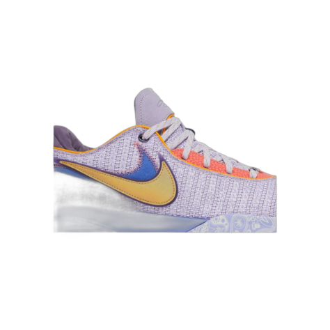 Nike LeBron 20 “Violet Frost” — Violet Frost/Metallic Gold-Purple Pulse (DJ5423-500)