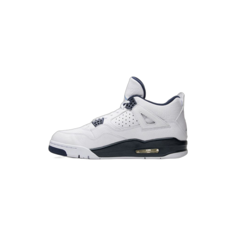 Air Jordan 4 “Columbia” — White/Legend Blue-Midnight Navy (314254-107)