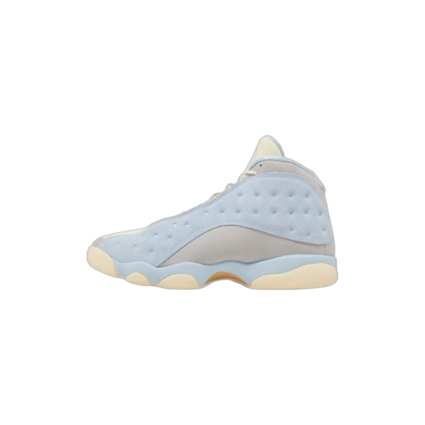 SoleFly x Air Jordan 13 “Celestine Blue” — Muslin/Light Smoke Grey-Gum Light Brown-Celestine Blue (DX5763-100)