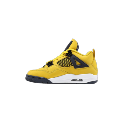 Air Jordan 4 “Lightning” — Tour Yellow/White-Dark Blue Grey (CT8527-700)