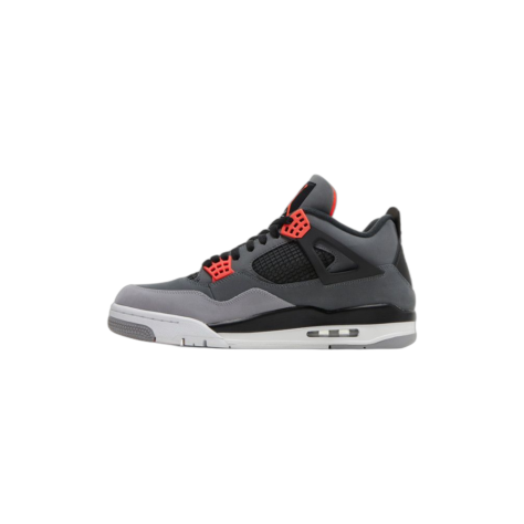 Air Jordan 4 “Infrared” — Dark Grey/Infrared 23-Black-Cement Grey (DH6927-061)