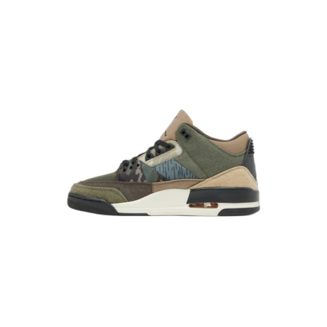 Air Jordan 3 “Patchwork” — Dark Hazel/Multi-Color (DO1830-200)