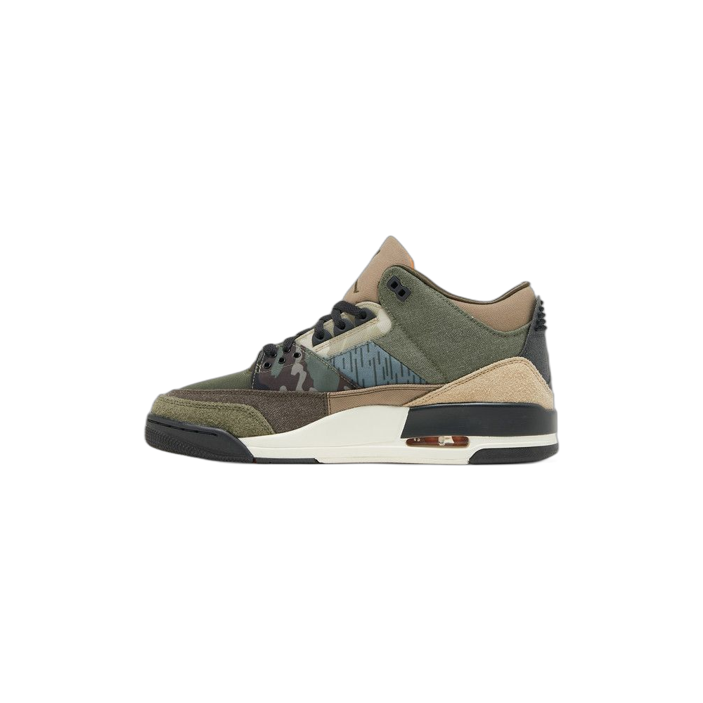 Air Jordan 3 “Patchwork” — Dark Hazel/Multi-Color (DO1830-200)