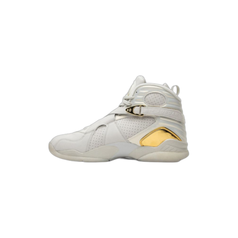 Air Jordan 8 “Champagne” — Light Bone/Metallic Gold-White (832821-030)