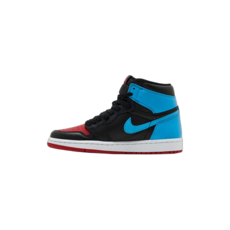 Air Jordan 1 High OG WMNS “UNC To Chicago” — Black/Dark Powder Blue-Gym Red (CD0461-046)