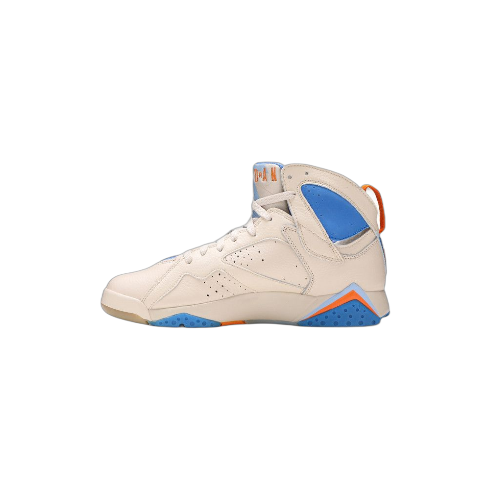 Air Jordan 7 — Pearl White/Bright Ceramic-Pacific Blue (304775-281)