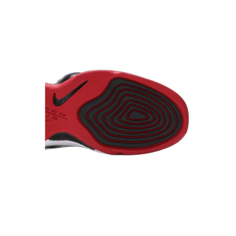 Nike Air Penny 2 “Miami Heat” — Black/White-University Red-Varsity Maize (333886-002)