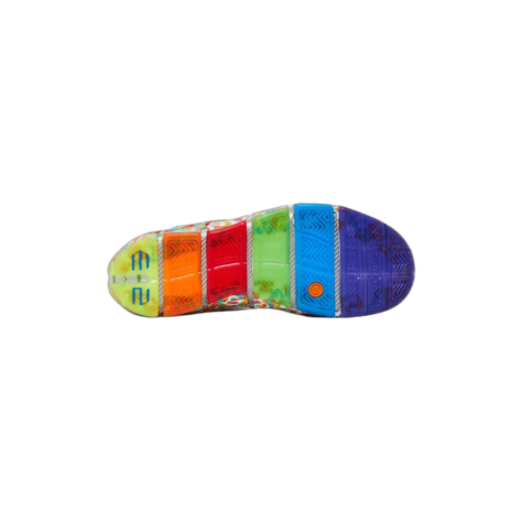 Nike LeBron 4 “Fruity Pebbles” — White/True Red-Mean Green-Varsity Purple (DQ9310-100)