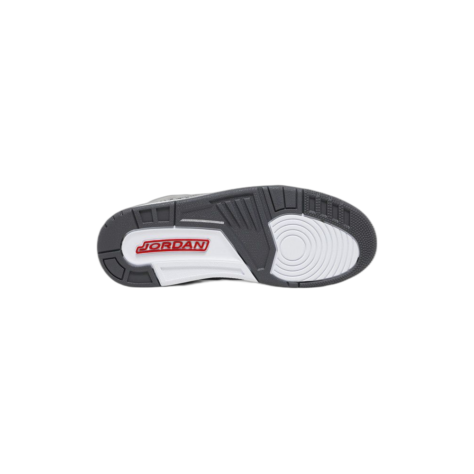 Air Jordan 3 “Cool Grey” — Silver/Light Graphite-Orange Peel-Sport Red (CT8532-012)