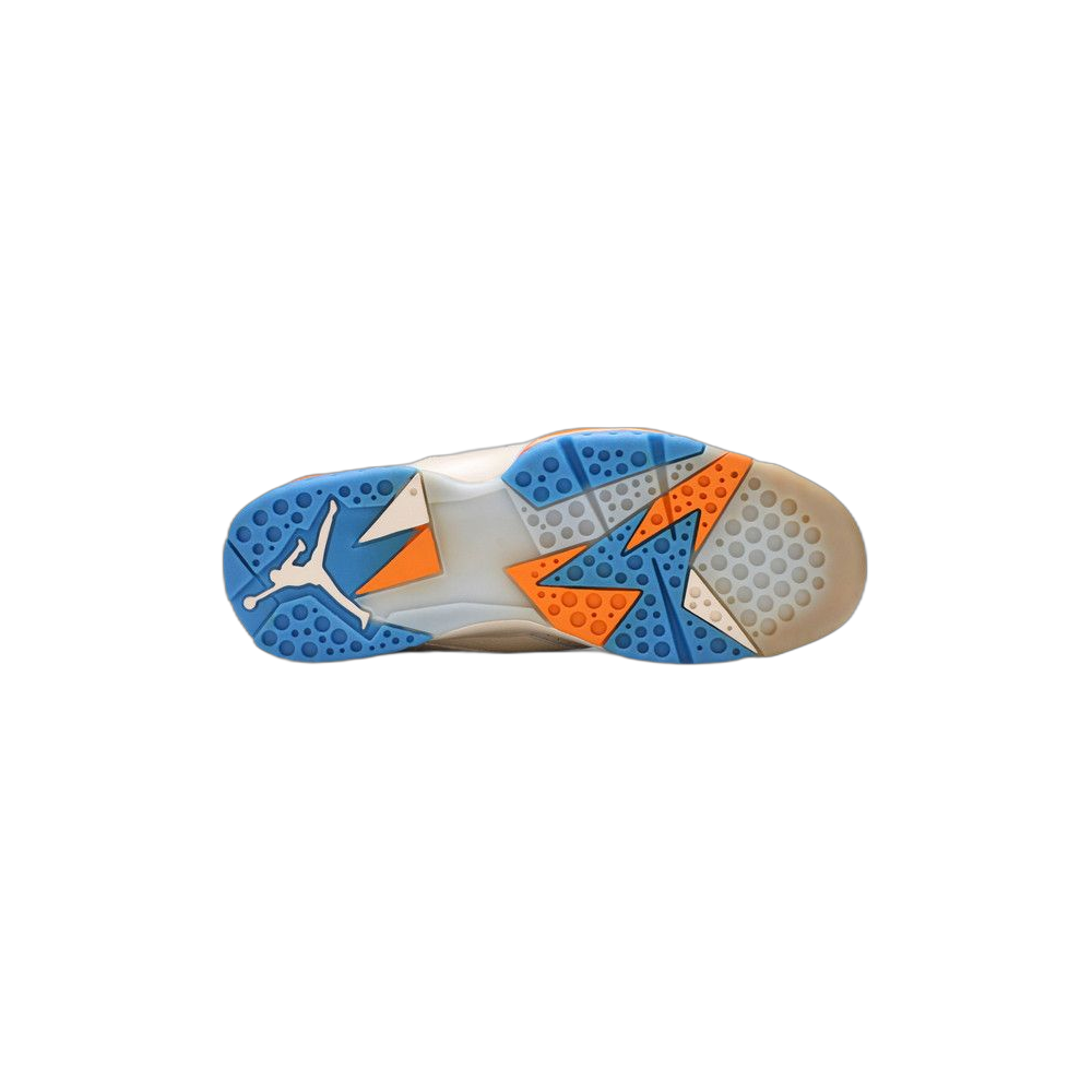 Air Jordan 7 — Pearl White/Bright Ceramic-Pacific Blue (304775-281)