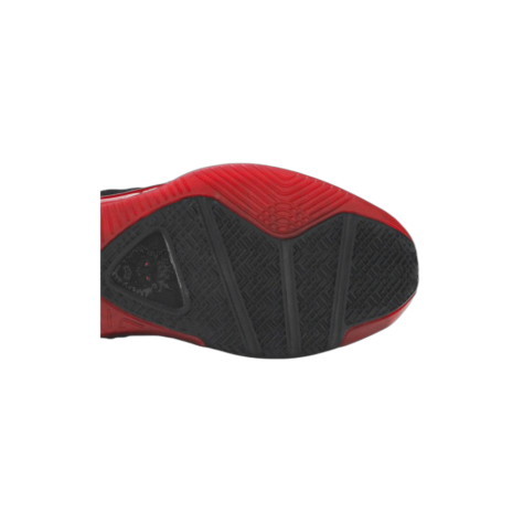 Nike LeBron 8 "Heat" — Black/White-Varsity Red (417098-002)