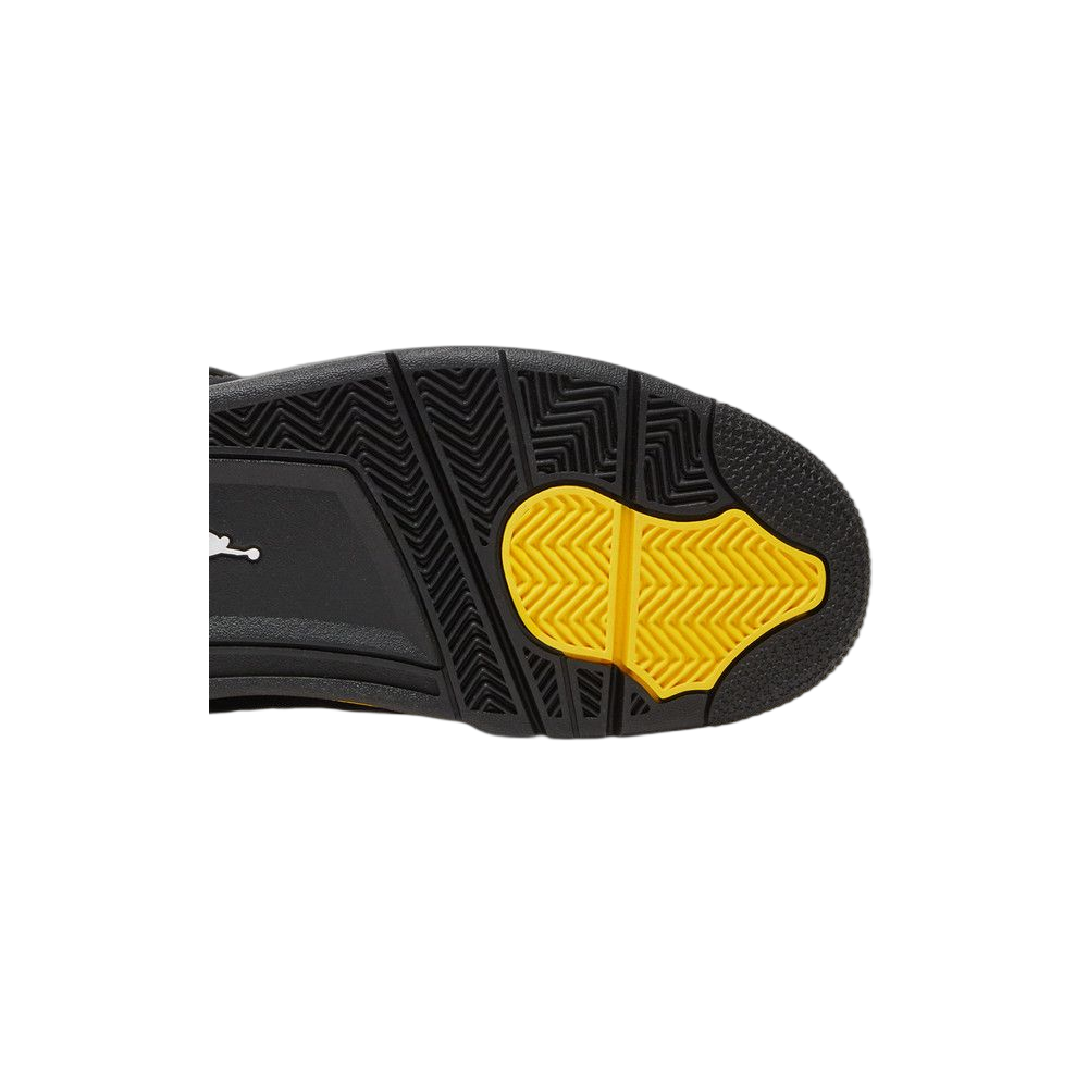 Air Jordan 4 “Thunder” — Black/Tour Yellow (DH6927-017)
