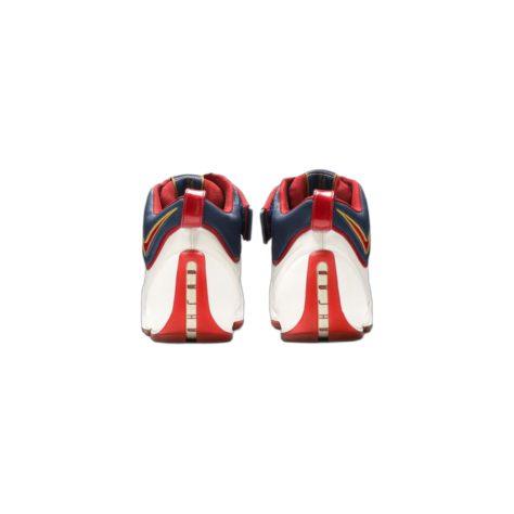 Lebron 4 “Playoffs” — WHITE/VARSITY CRIMSON-MIDNIGHT NAVY-METALLIC GOLD (314647-161)