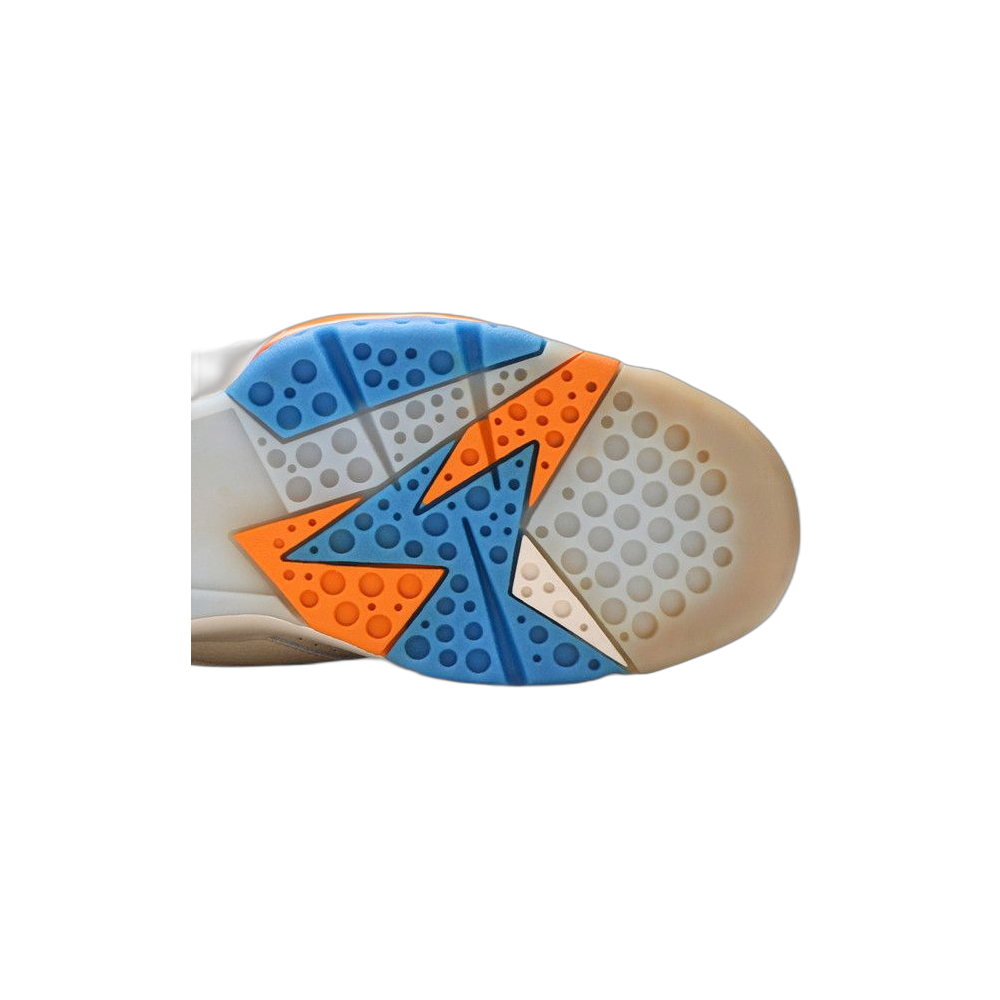 Air Jordan 7 — Pearl White/Bright Ceramic-Pacific Blue (304775-281)