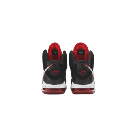 Nike LeBron 8 "Heat" — Black/White-Varsity Red (417098-002)