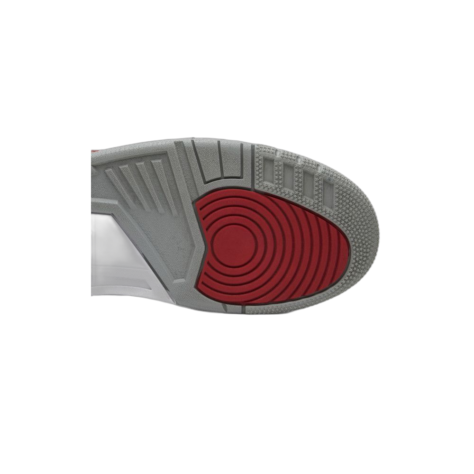 Air Jordan 3 “Fire Red” — White/Fire Red-Silver-Black (136064-120)