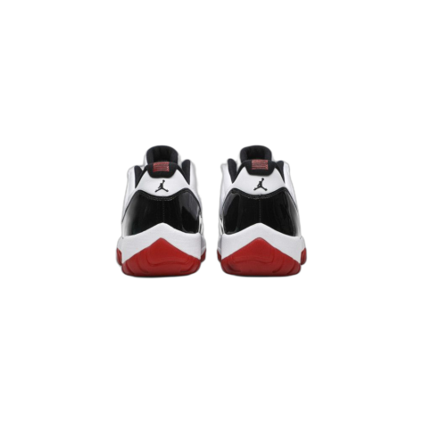 Air Jordan 11 Low "Concord Bred" — White/University Red/Black-True Red (AV2187-160)