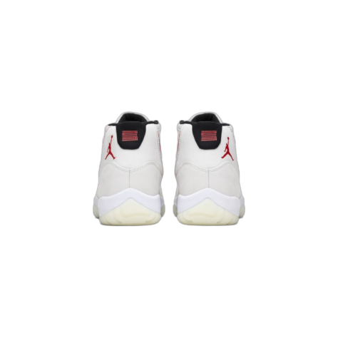 Air Jordan 11 — Platinum Tint/Sail-University Red (378037-016)